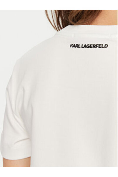 Karl Lagerfeld Γυναικείο T-Shirt A1W17130 Λευκό