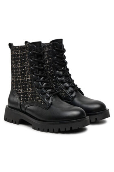 Tamaris γυναικεία μποτάκια μέχρι τον αστράγαλο 1-25906-41 μαύρα