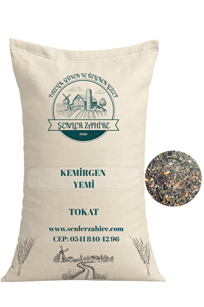 ŞENLER ZAHİRE Doğal Kemirgen Yemi – 3 Kg – Tavşan, Hamster ve Guinea Pig İçin...