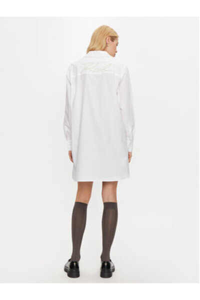 Karl Lagerfeld Γυναικείο Πουκάμισο 246W1602 Λευκό