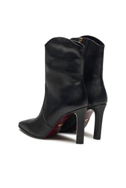 Tamaris γυναικεία μποτάκια μέχρι τον αστράγαλο 1-25303-43 μαύρα