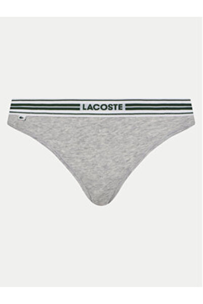 Lacoste Γυναικεία Κλασικά Σλιπ 8F1333 Γκρι