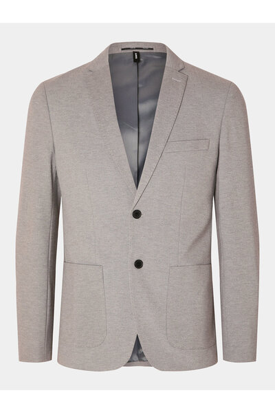 Selected Homme Ανδρικό Μπουφάν 16092484 Γκρι