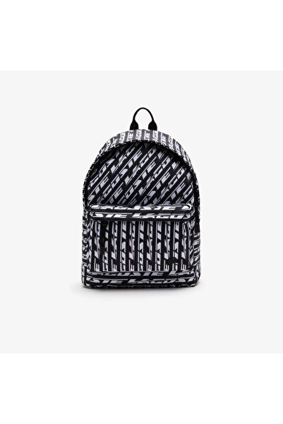 Lacoste Neocroc Logo Print Backpack