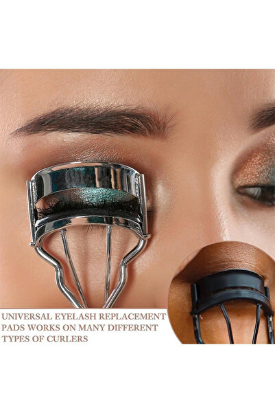 QiaoKai 30 Eyelash Curler Replacement Pads (Black)