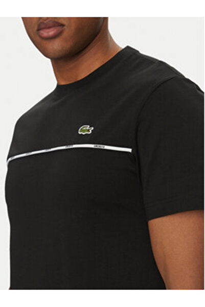 Lacoste Ανδρικό T-Shirt TH9842 Μαύρο