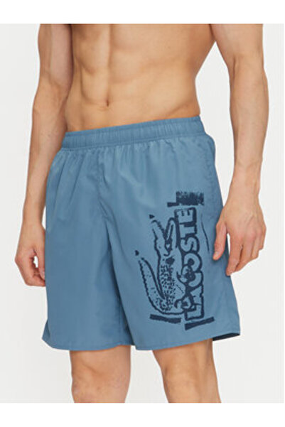 Lacoste Ανδρικό σορτς μαγιό MH9135 Μπλε