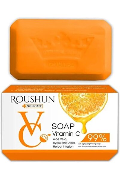 RousHun صابون فيتامين سي، مزيل التجاعيد، 125 جرام