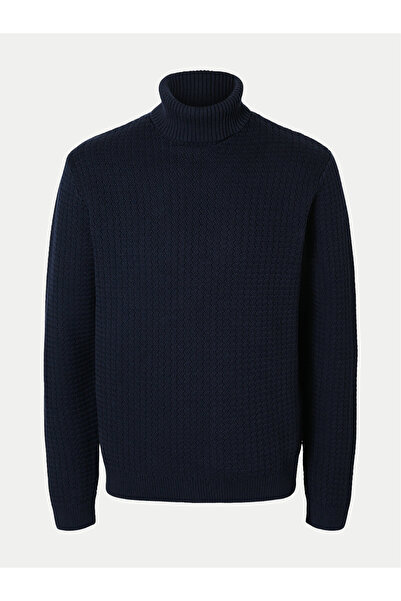 Selected Homme Ανδρικό γκολφ 16094576 Μπλε σκούρο