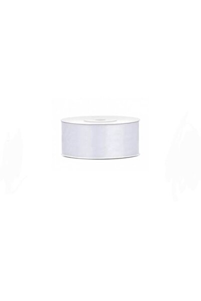 OEM Satin Ribbon for Packaging and Decoration White .4cmx22 cm