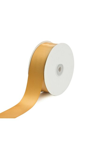 Creativ Deco Plus Panglică de satin, lățime 4 cm, culoare aurie, rolă 22 m