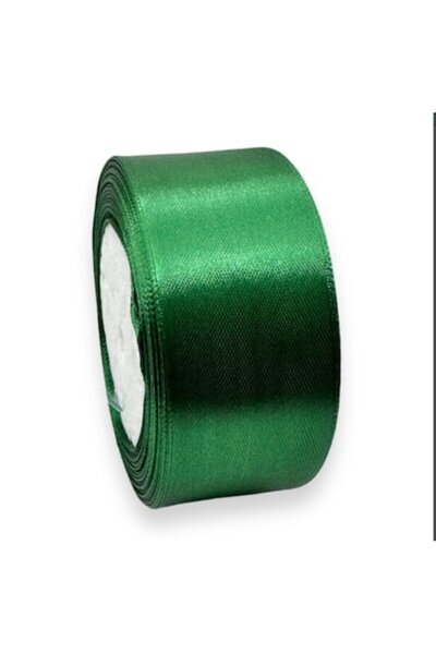 OEM Banda Satinata pentru Ambalaje si Decoratiun verde inchis, 4cmx22 cm