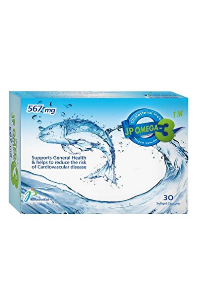 JP Nutraceuticals Jp Omega-3 30 Softgel Capsules