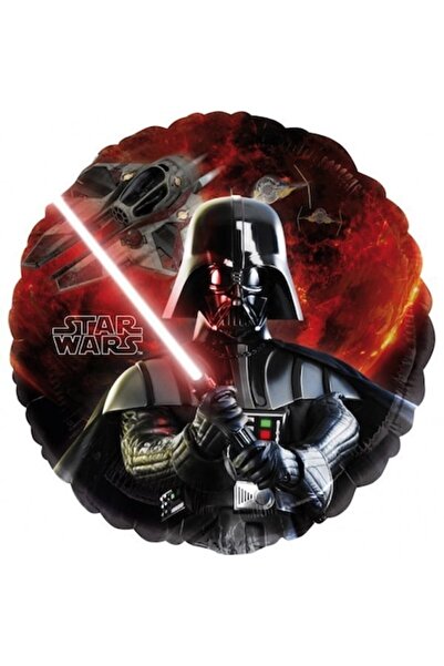 AMSCAN Balon Dart Vader, Star Wars, Folie, 43 cm, Multicolor