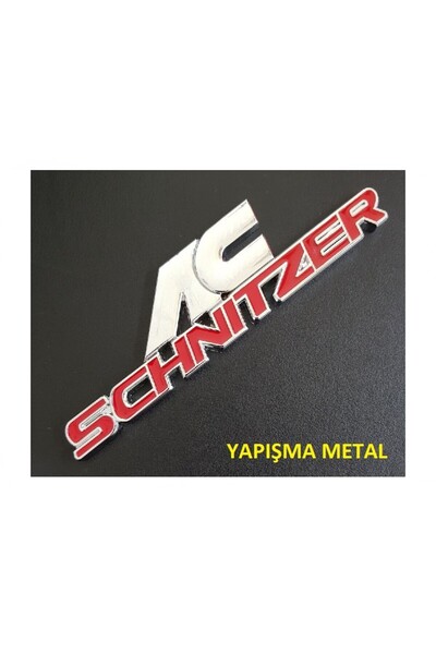 restinal شعار AC Schnitzer الفولاذي ثلاثي الأبعاد ثلاثي الأبعاد مع لاصق - شعا...