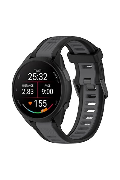 Optim Solution Curea de ceas din silicon 18mm pentru Garmin Vivoactive 4S