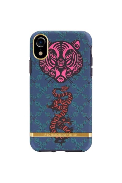 Richmond & Finch Carcasă compatibilă cu iPhone XR, Tiger & Dragon