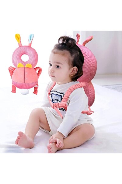 Optim Solution Baby Head Protection Pillow, Back Support, Adjustable Bunny Headrest