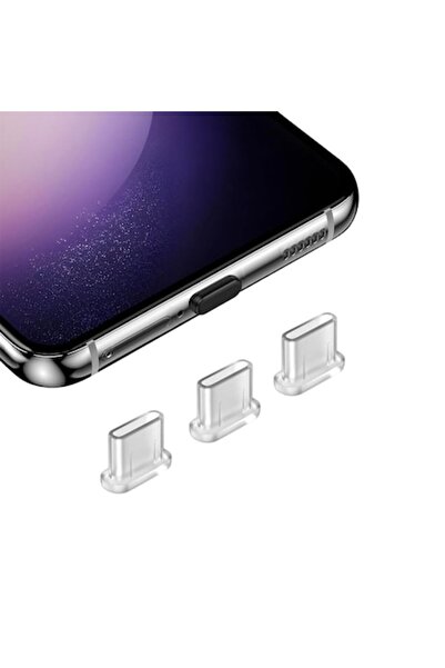 Optim Solution Set de 3 dopuri anti-praf pentru port de tip C