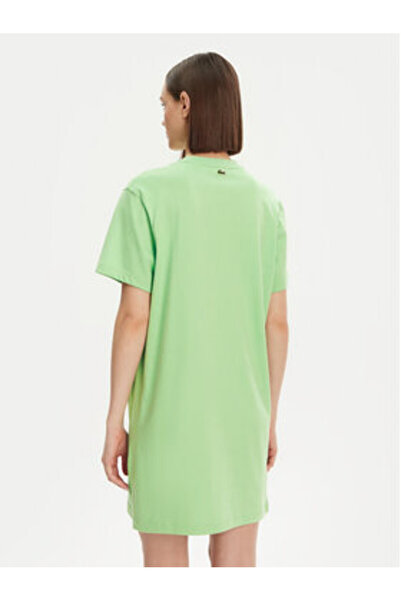 Lacoste Γυναικείο Φόρεμα Casual EF9573 Πράσινο