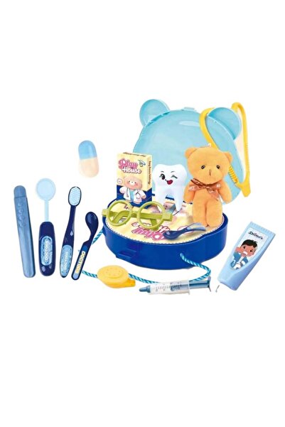 Fun Moment مجموعة طبيب للأطفال الصغار مع أدوات واقعية متعددة الوظائف