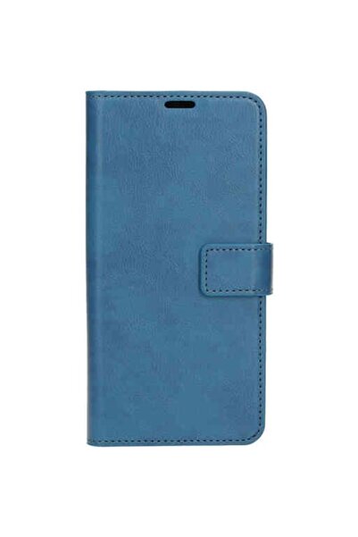 MOBIPARTS Husă portofel clasică compatibilă cu Samsung Galaxy A33 5G, albastră