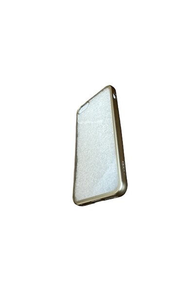 Spada Husa silicon, compatibila cu Iphone 5/5S, transparent/auriu