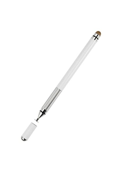 Optim Solution Stylus universal cu linii precise pentru tabletă sau telefon, alb