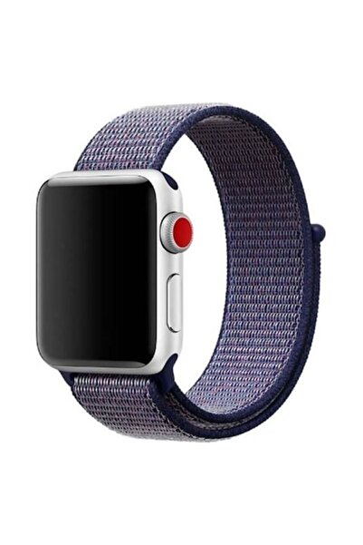 Optim Solution Curea Smartwatch pentru Apple Watch 38mm / 40mm, Design Textil...