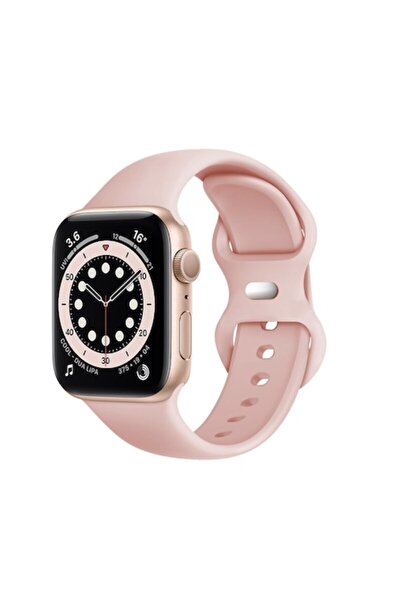 Optim Solution Curea din silicon pentru Apple Watch Ultra - roz deschis