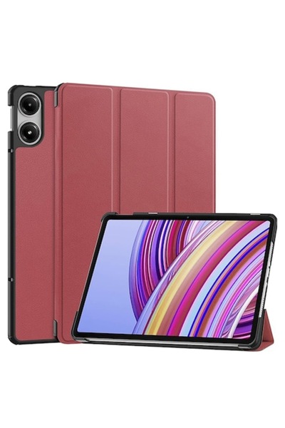 Techsuit Husă pentru Xiaomi Redmi Pad Pro / Poco Pad - FoldPro - Roșie