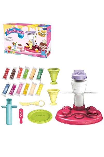 Fun Moment مجموعة صنع الآيس كريم بالطين للأطفال