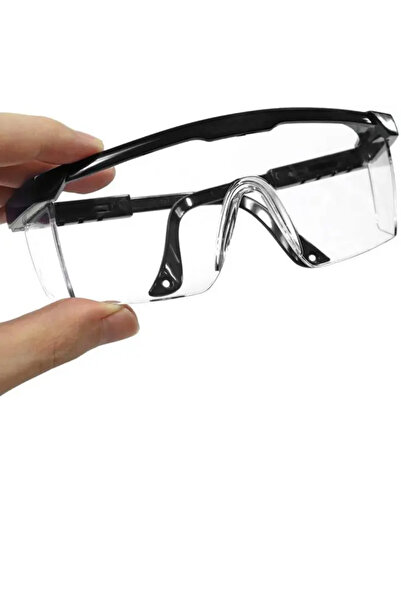 Choice LT-Black زوجان من نظارات السلامة الصناعية المقاومة للرذاذ والرياح والغ...