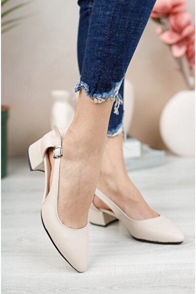 Nirvana Pantofi de damă Skin Skin Side Open