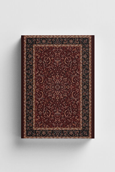 Bi Dünya Haber Ethnic Pattern Series 3 - Burgundy Dotted Notebook