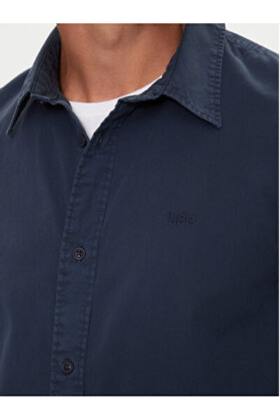 Lee Ανδρικό Πουκάμισο 112355737 Μπλε Ναυτικό