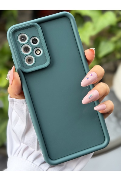 Go Aksesuar Galaxy A32 Uyumlu Mat Lansman Parmak İzi Bırakmaz Esnek Silikon K...