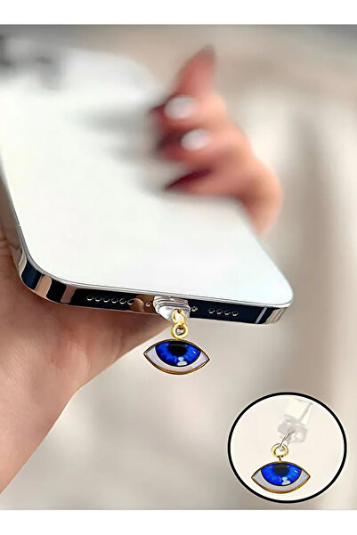 Lightning (Iphone Girişli Şarj Yeri) Telefon Şarj Koruma Aksesuarı / Tozluk / Toz Tıpası / Charm