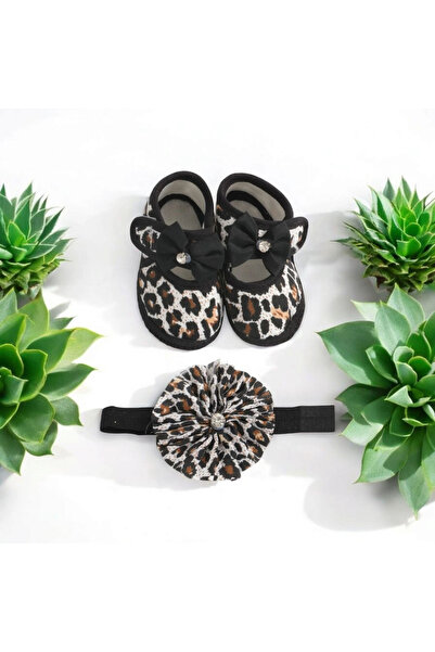 ÖZKARDEŞLER BABY 0-3 Months Newborn Wrinkled Pattern Black and White Baby Ban...