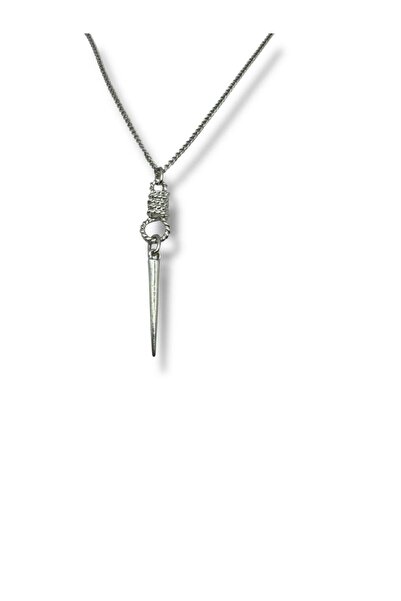 Herşey Nota قلادة للجنسين بتصميم نجمة الطاقة - تصميم عتيق وقوي وغامض مع سلسلة...