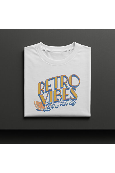 MAGORS تيشيرت نسائي قطني برقبة دائرية وطباعة مشروع غير مؤرخة بتصميم قياسي