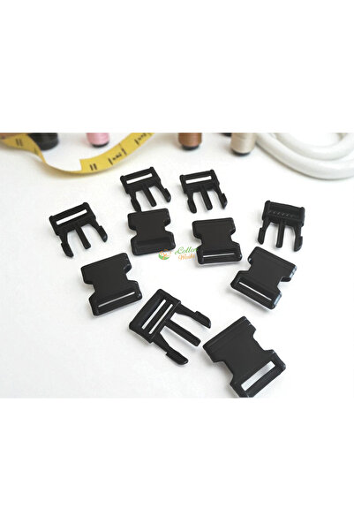 ecottonworks Plastik Çanta Tokası Bel Çantası Sırta Çantası Plastik Toka 3 cm