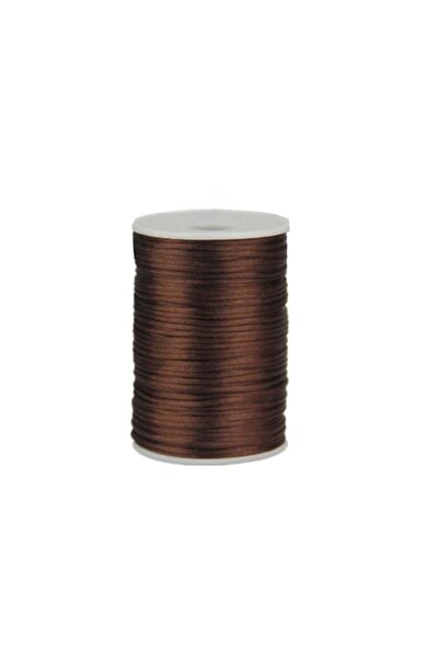 Creativ Deco Plus Snur satinat maro inchis, 2mm, rola de 91m