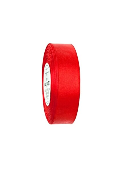 OEM Double Satin Ribbon, Width 20 mm, Length 20 m, Red
