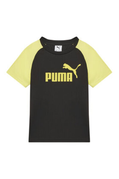 Puma Σετ μπλουζάκι και σορτς για αγόρια 686299 Μαύρο