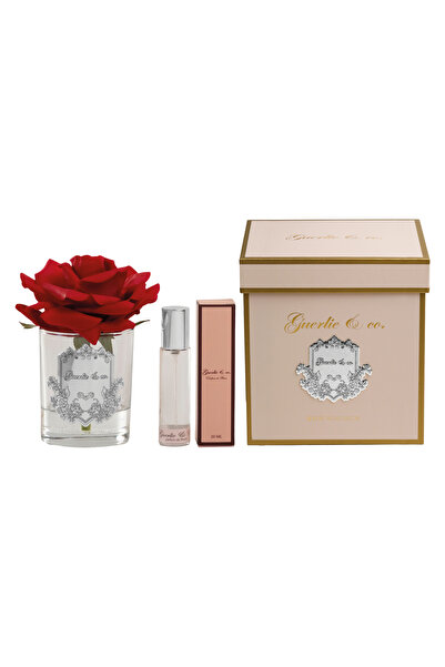 Guerlie and co. Tek gül Kırmızı Gümüş