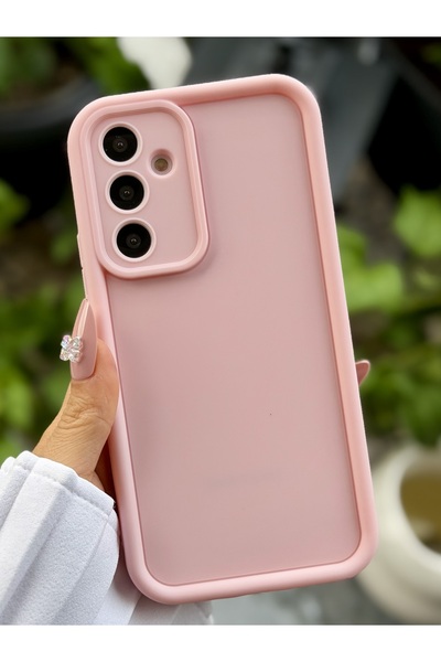 Go Aksesuar Galaxy A35 Uyumlu Mat Lansman Parmak İzi Bırakmaz Esnek Silikon K...