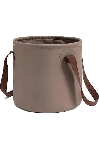 AutoFamily دلو AUTO FAMILY القابل للطي سعة 20 لترًا - حاوية محمولة ومتينة ومق...