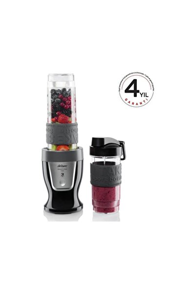 DEKORANLA Kişisel Blender 300W, Bpa İçermez, Siyah, Taşınabilir ve Pratik Kul...