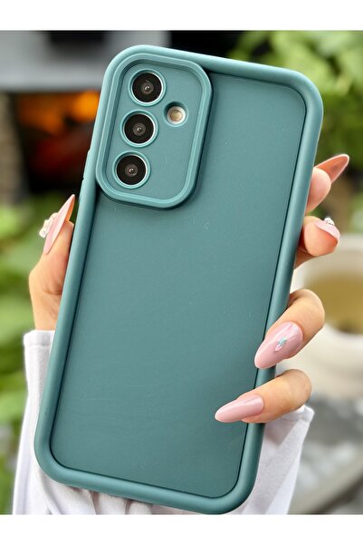 Go Aksesuar Galaxy A35 Uyumlu Mat Lansman Parmak İzi Bırakmaz Esnek Silikon K...